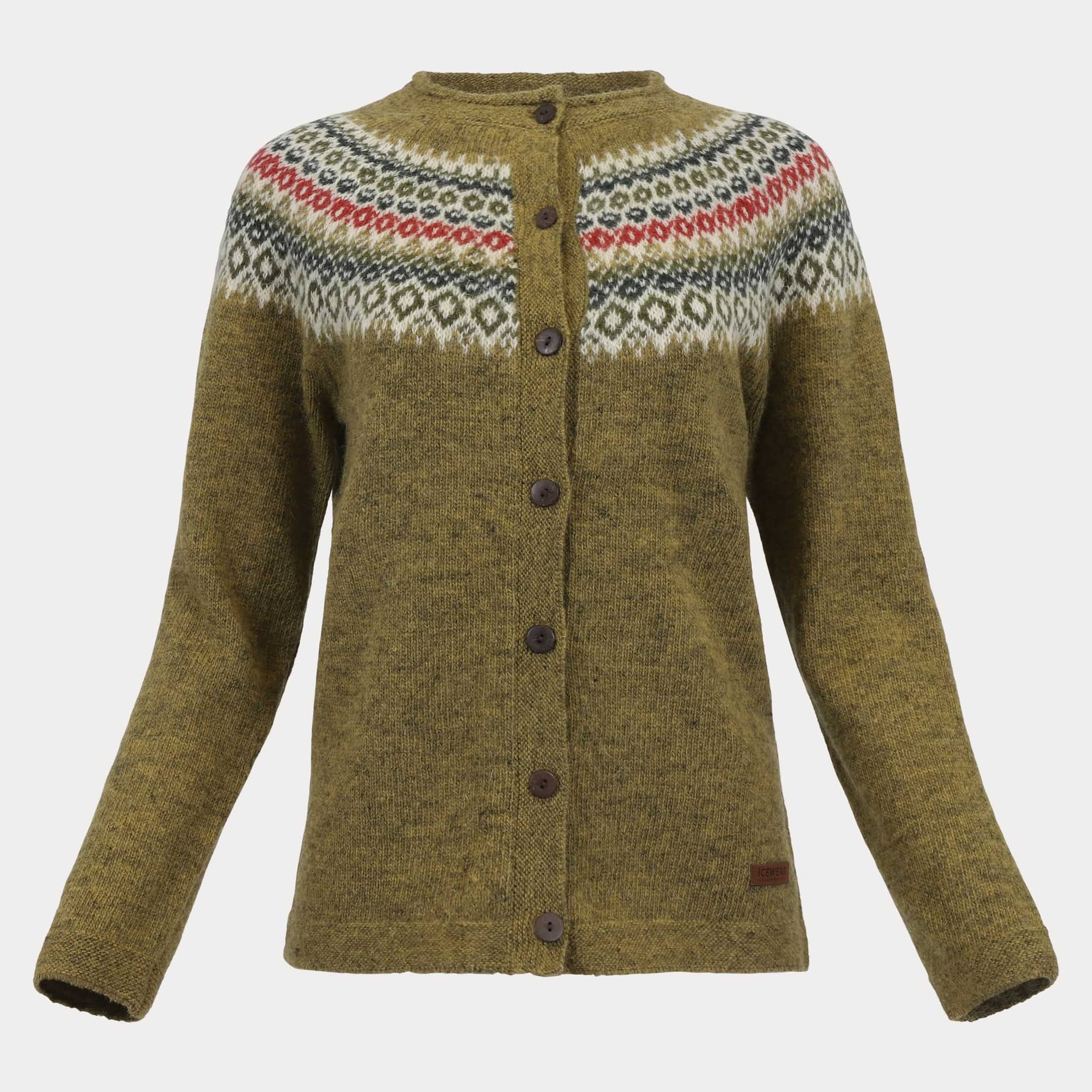 FAGRADALSFJALL 女装冰岛羊毛开衫